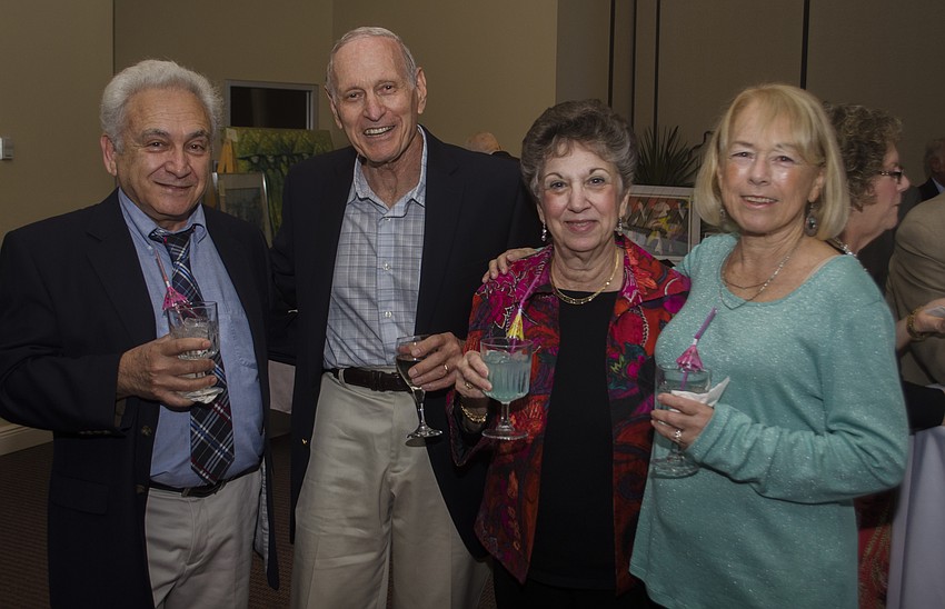 Zvi Rogovin, Howard Raiken, Judy Rogavin and Etta Raiken