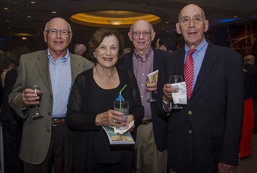 Marc Rosen, Roz Rosenthal, Marvin Glusman and Ron Rosenthal