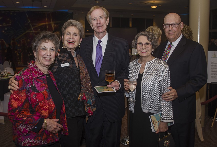 Judy Rogovin, Janet Tolbert, Jerry Moliot, Marge Ellin and Leon Ellin