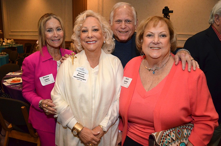 Donna Jablo, Susan Benson Steenbarger, Steve Jablo and Carol Gerber