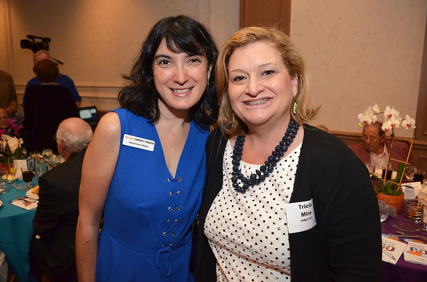 Hermione Gilpin and Tricia Mire