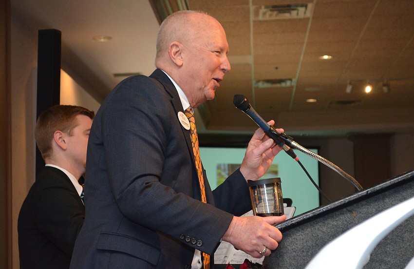 Scott Anderson welcomes each guest he sees come through the door with a “goodmorning, baby” on Feb. 26 at Michael’s On East.