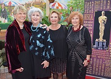Co-Chairwomen Nancy Cohen, Sylvia Pastor, Marion Levine, TBI vice president, and Co-Chairwoman Gloria Feibus