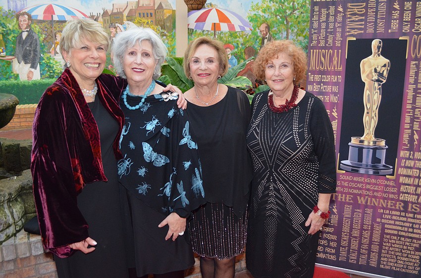 Co-Chairwomen Nancy Cohen, Sylvia Pastor, Marion Levine, TBI vice president, and Co-Chairwoman Gloria Feibus