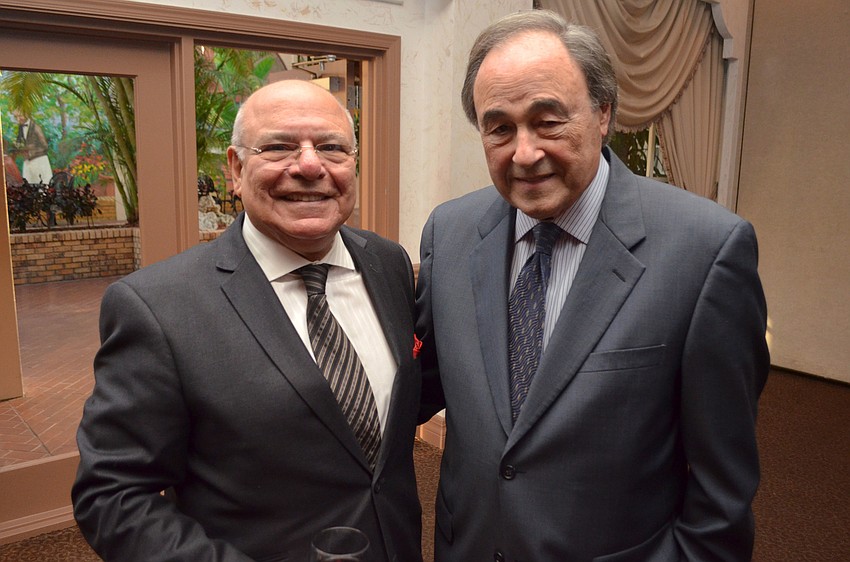 Isaac Azerad, TBI executive director and Robert Vigder, TBI president