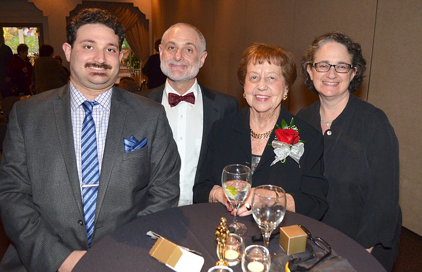 Nathan Dinitz, Rick Dinitz, Shirley Fein and Tina Fein Dinitz