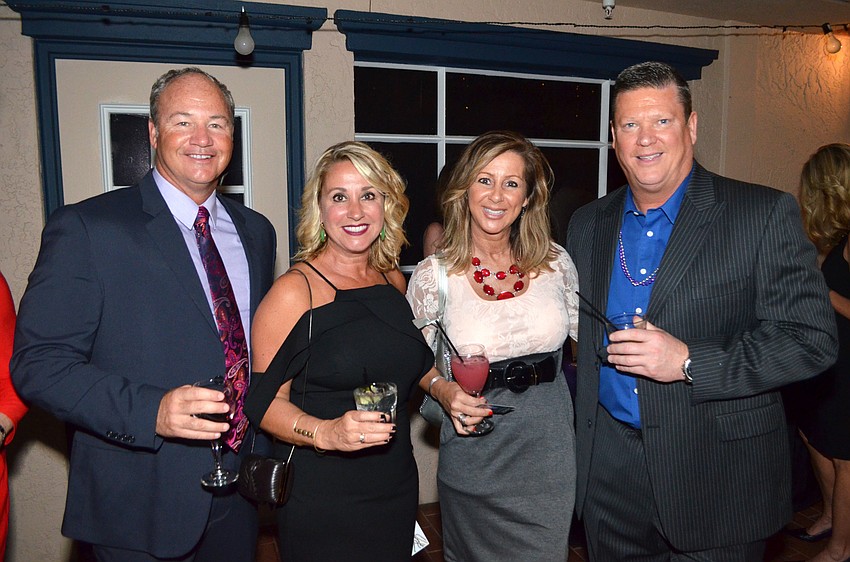 Howdy and Georgia Hudson with Michelle Nolan and Chris Leach