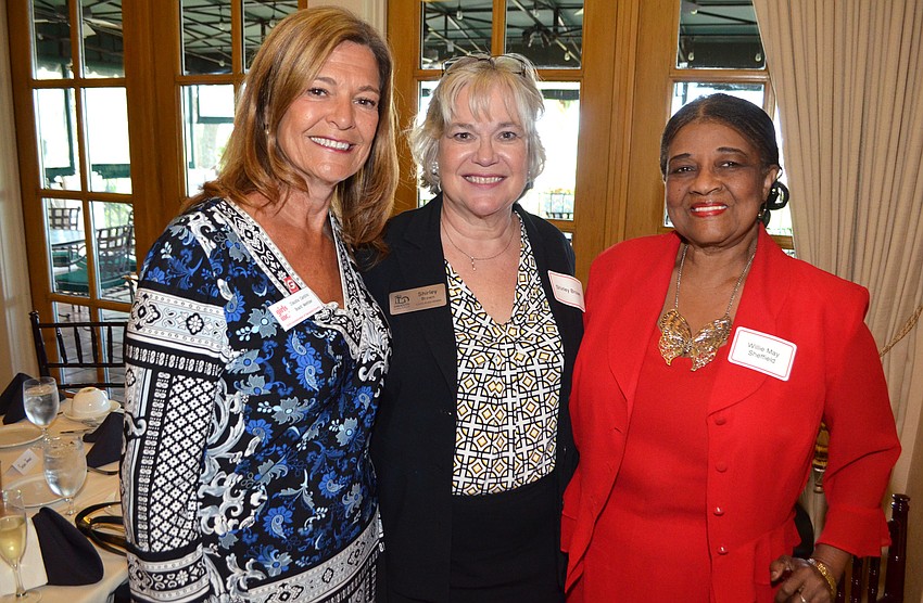 Claudia Cardillo, Shirley Brown and Willie May Sheffield