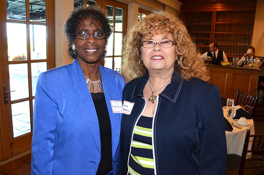 Raymell Grimes and Lynn Thomson