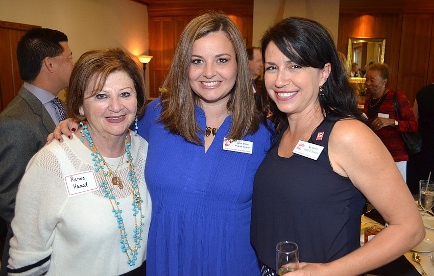 Renee Hamad, Jamie Minton and Co-Chairwoman Kay Mathers