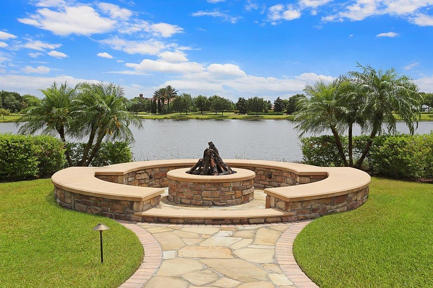 A perfect site for a sunset gathering.