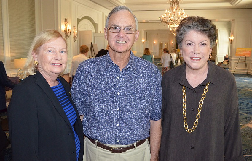 Margaret and Pat McArdle with Susan Buck