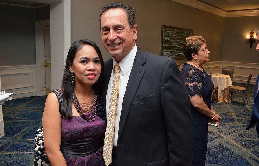 Sheila Watkins and Eric Peters