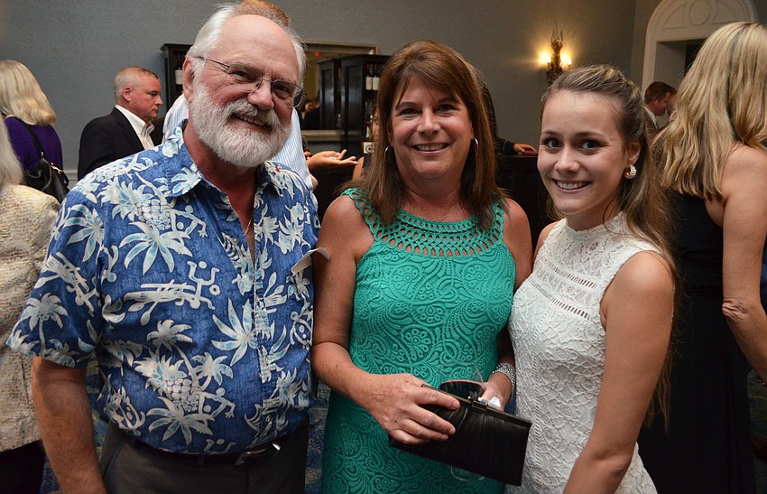 Bob Kirscher, Mary Beth Hansen and Katherine Hansen