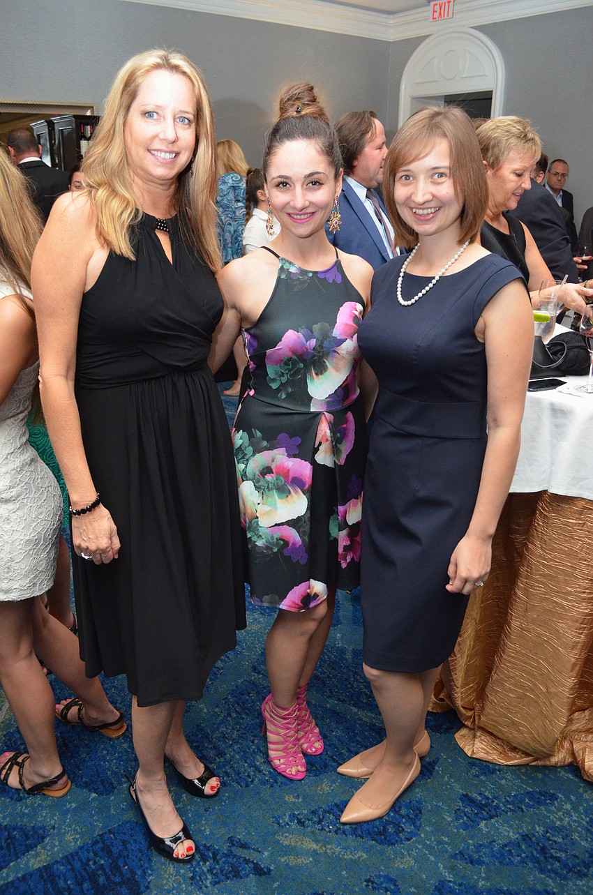 Amanda Kulaw, Tugba Sarac and Katerina Berezina