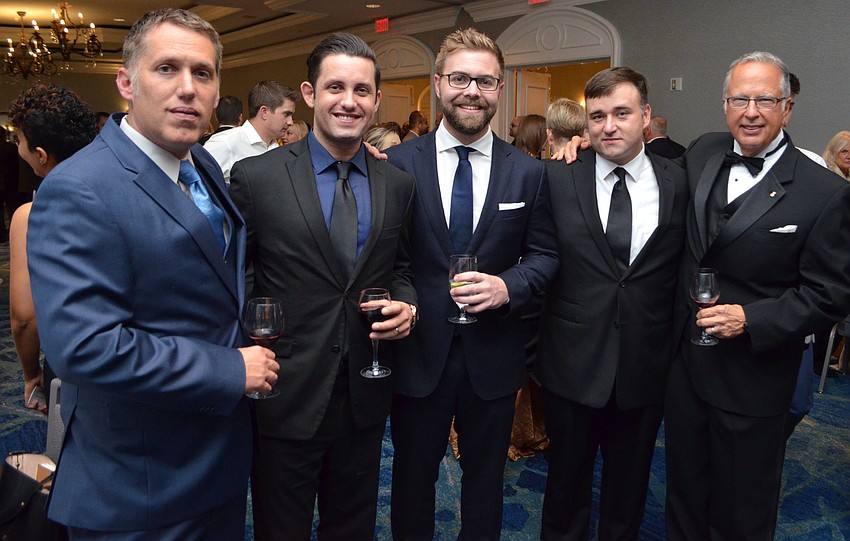 Brian Cooper, Anthony Aviles, Clay Kearney, Jeff Moses and Dan Callender