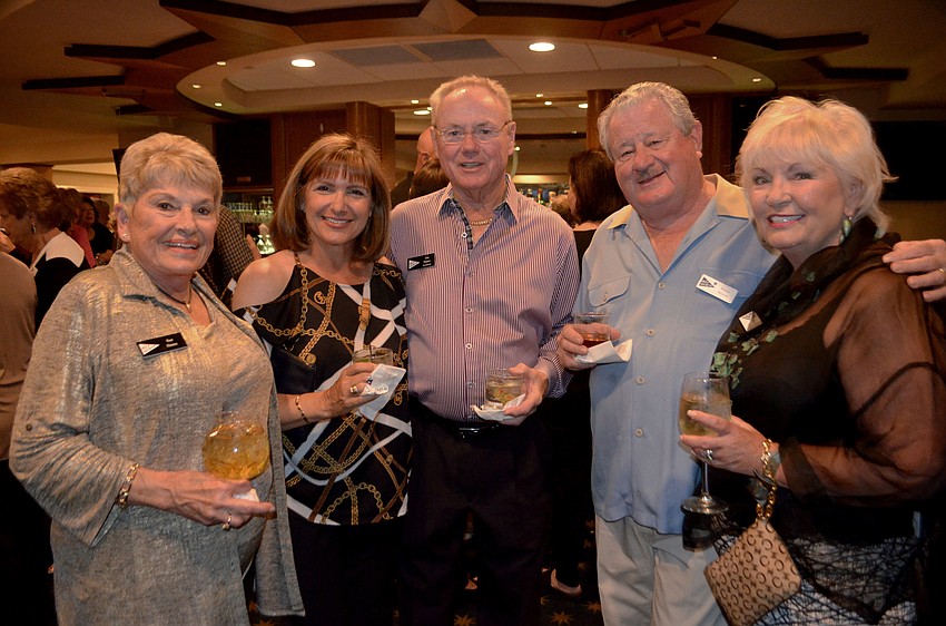 Sue Hanes, Charlene Creel, Jim Hanes and Reese and Michele Bowen