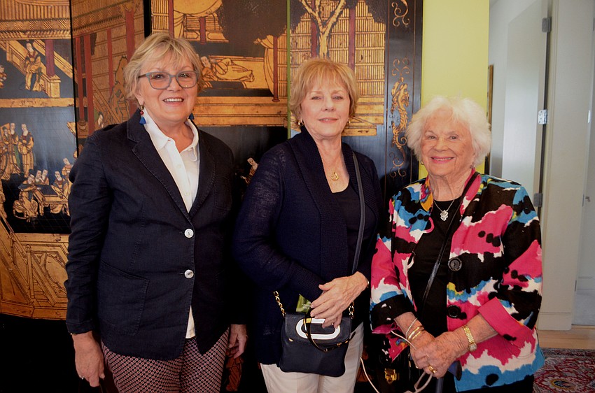 Joyce Russo, Carol Mullen and Thea Phillips