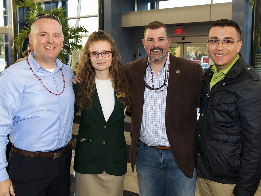 Patrick Wright, Angela Hoti, Jay Riley and Sami Araboghli