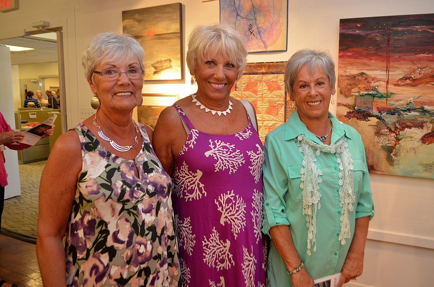 Gayle Groechen, Joy Vauris and Linda Maerker