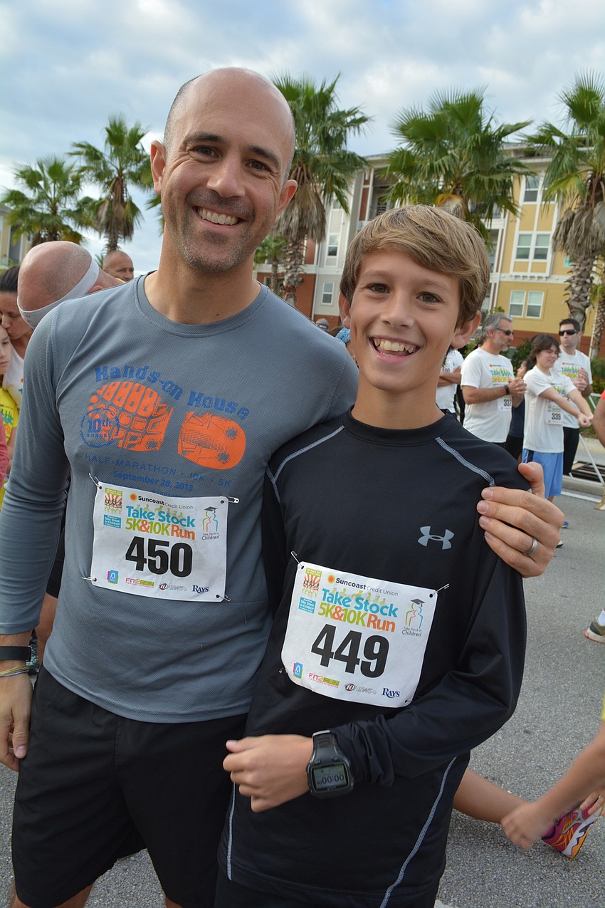 Lakewood Ranch'  s Erik and Alex Vatter run for a good cause.