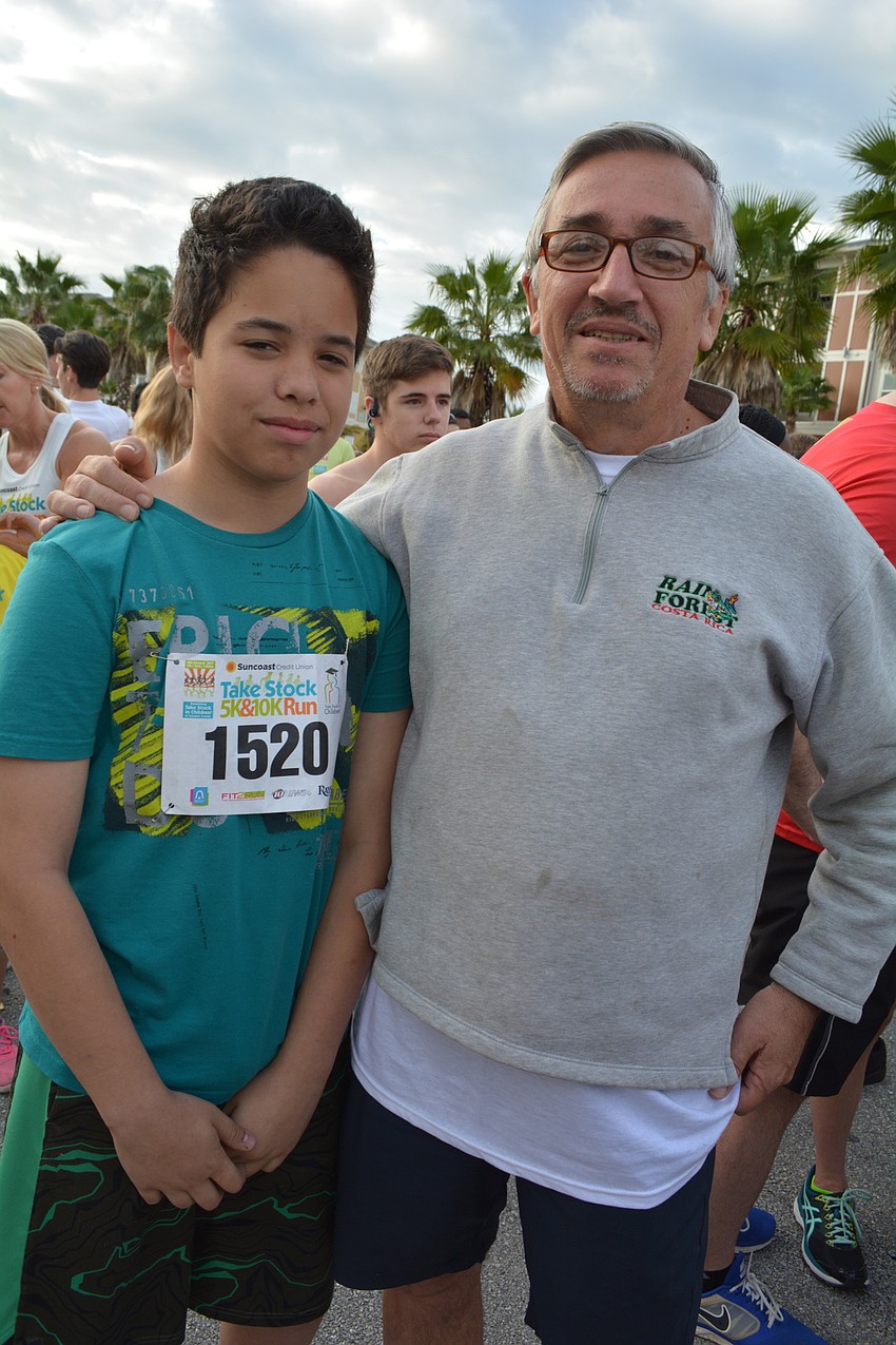 Gianluca and Maurizio Colombo came from Sarasota to participate.