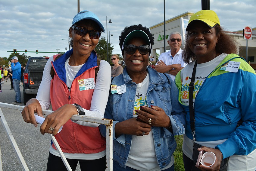Lakewood Ranch'  s Arletha Blackman, Heritage Harbour'  s Dr. Phyllis Brooks and Lakewood Ranch'  s Etta Carter all volunteer with Take Stock.