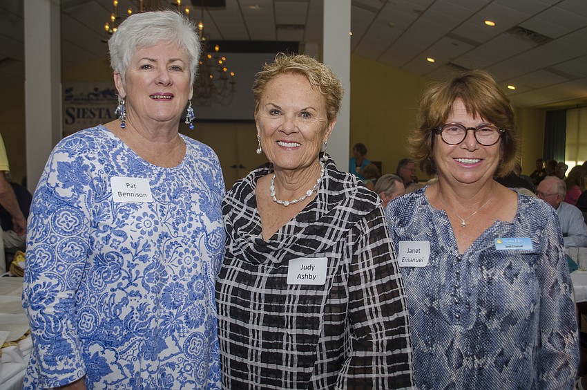 Pat Bennison, Judy Ashby and Janet Emanuel