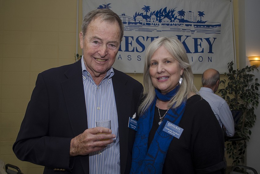 SKA Board Member Dan Lundy and  SKA Vice President Caroline Luckner