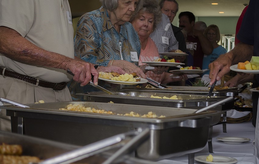 Siesta Key Association members gathered for an annual breakfast.