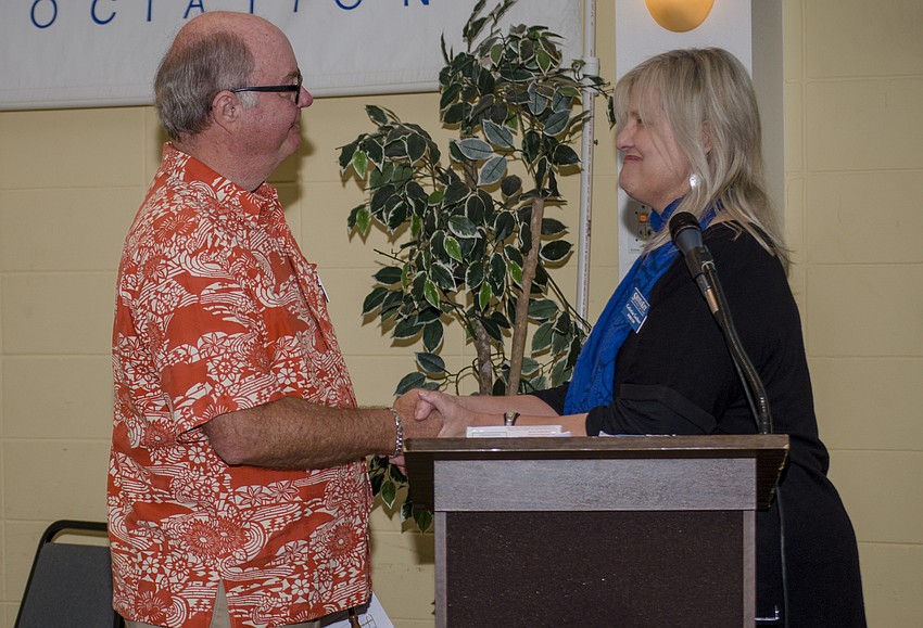 SKA Vice President Catherine Luckner welcomes Harold Ashby as SKA'     s new president.