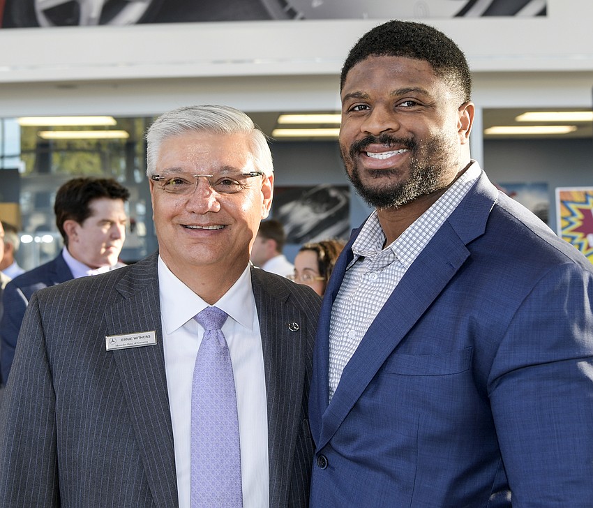 Ernie Withers and Clinton McDonald