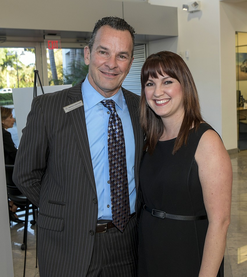 Marcelo Daucourt and Amy Souza