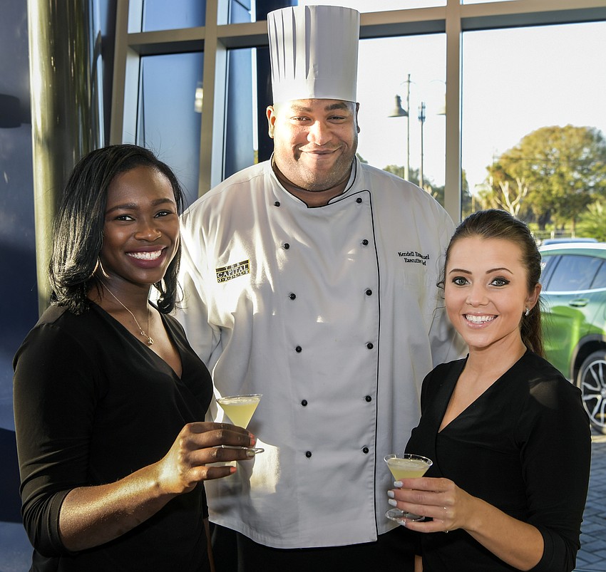 Samantha Kirlew, Kendell Emmanuel and Katelyn LeTourneau