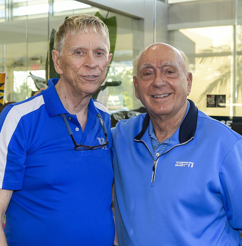 Jerry Stricker and Dick Vitale