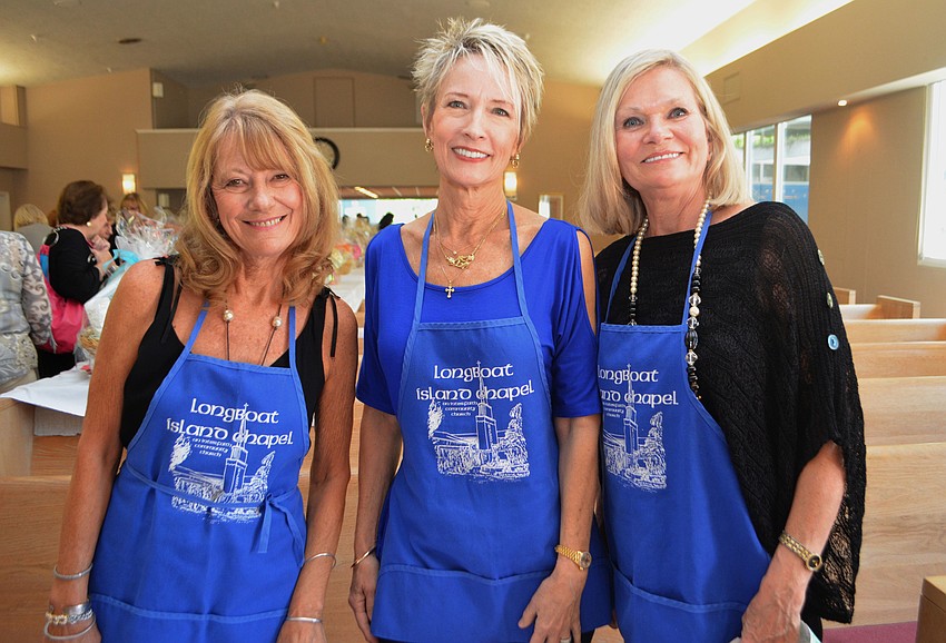 Anne Hasenfus, Lillian Phillips and Barbara Milano