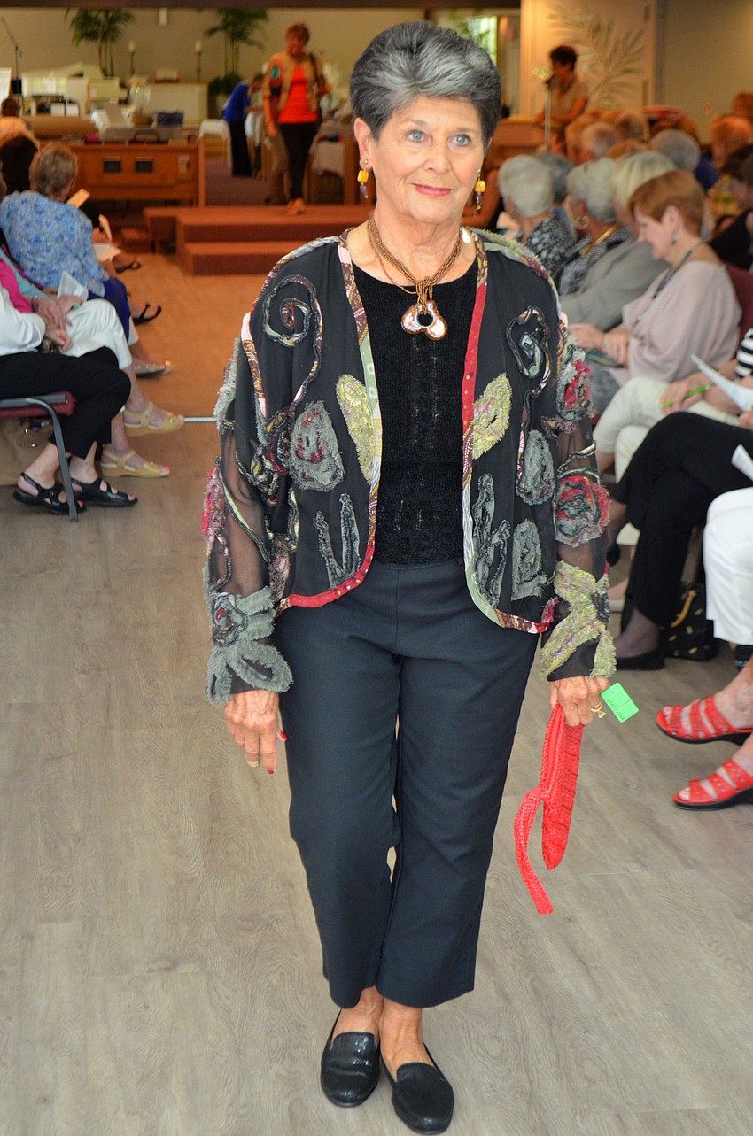 Shirley Bretches walks the runway.