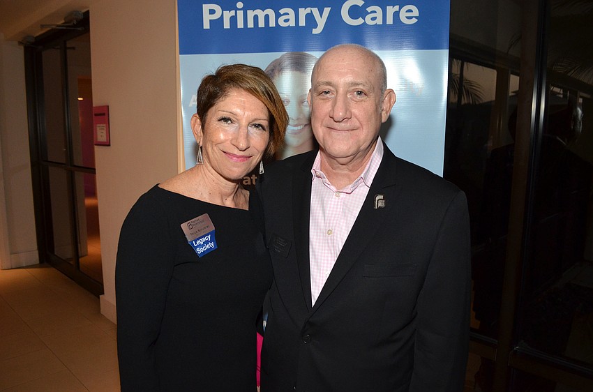 Felice Schulaner and Chairman Dennis Rees