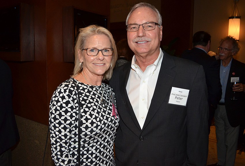 Co-Chairwoman Katie and Peter Hayes