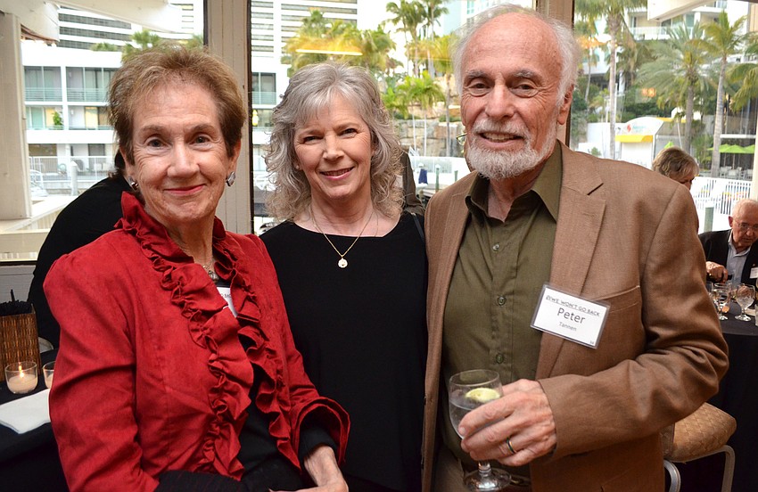 Ann Tanne, Kathy Van Citters and Pete Tanne