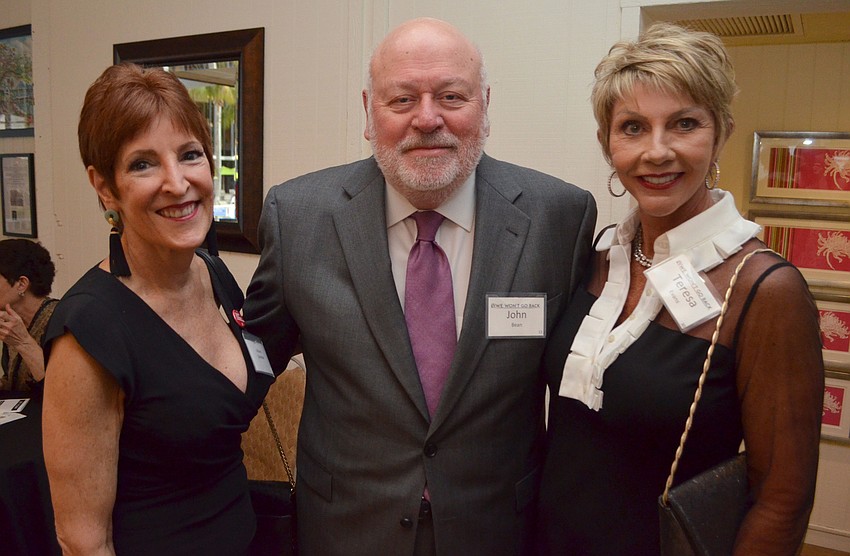 Allison Gardner, John Bean and Teresa Evans