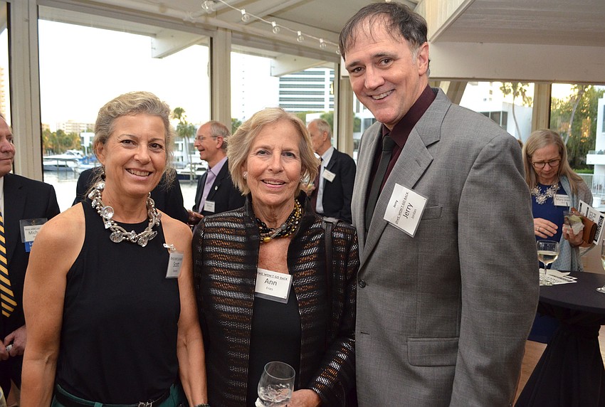 Scott Osborne, Ann Fries and Jerry Jordan