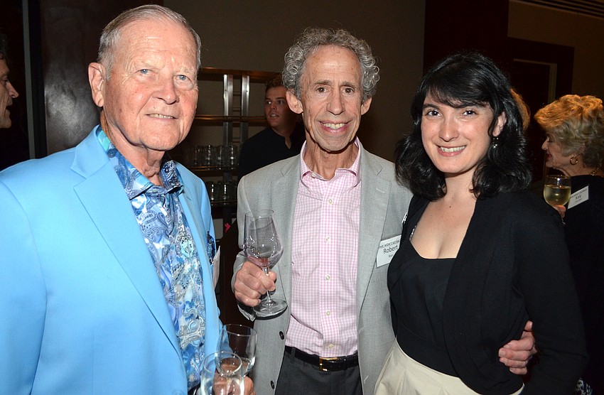 Don Burhart, Robert Baer and Hermione Gilpin