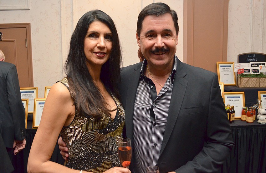 Bernadette and Peter Calamaras