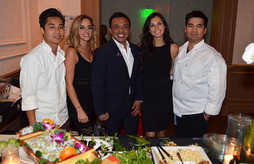 Bryan Aye, Monica Bevlez, Veth Senenoi, Erin Adams and Don Nguyen