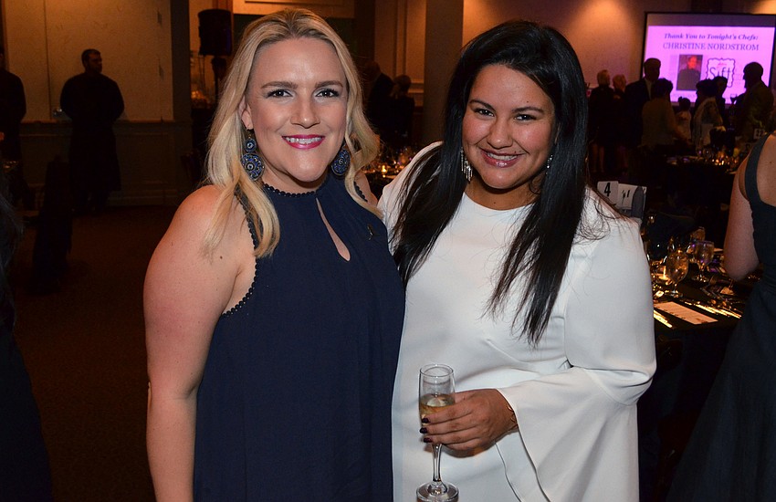 Erin Christy and Kelsey Alholm