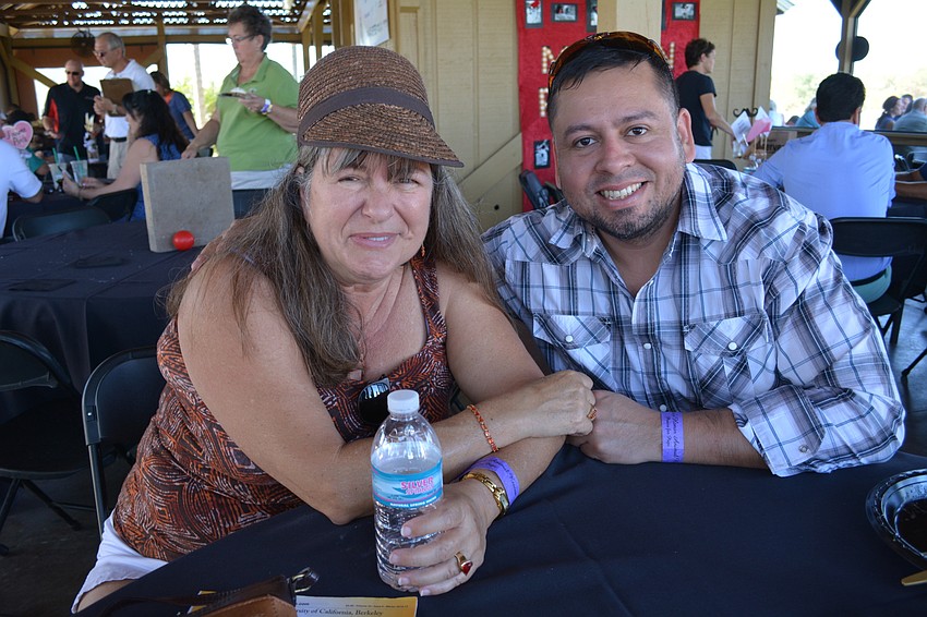 Debra Swain and German Carmona  have been coming from Tampa for the event for about four years.