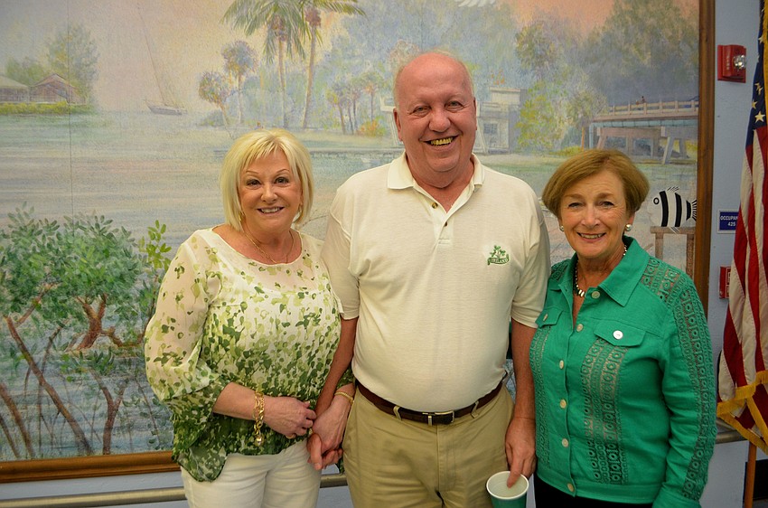 Linda Olsen, Mike Hink and Mary Ahern