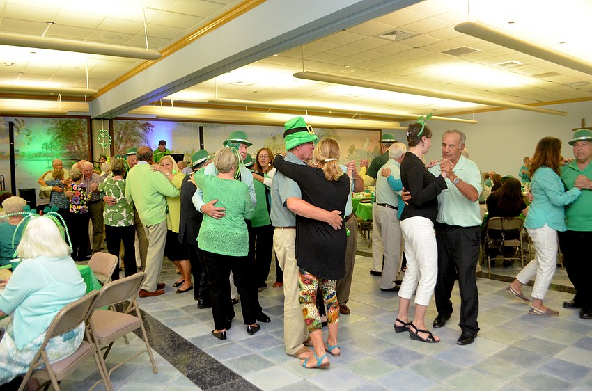 The dance floor was packed as Patsy and Majella performed live music.