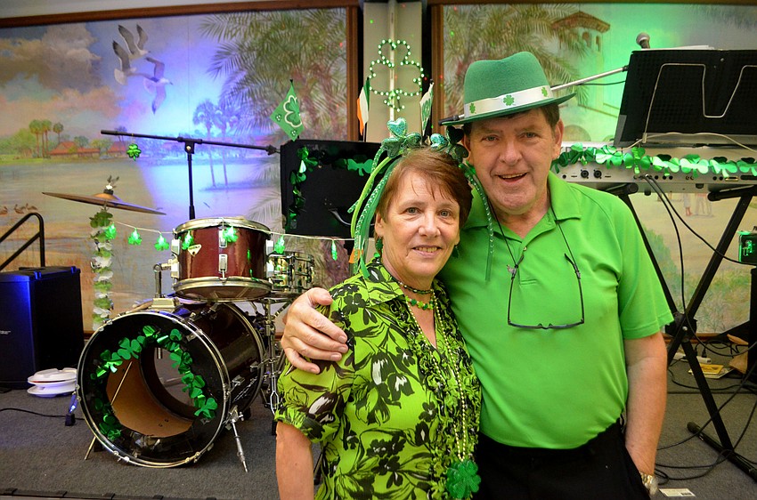 Patsy and Majella, both from Ireland, performed live music throughout the night.